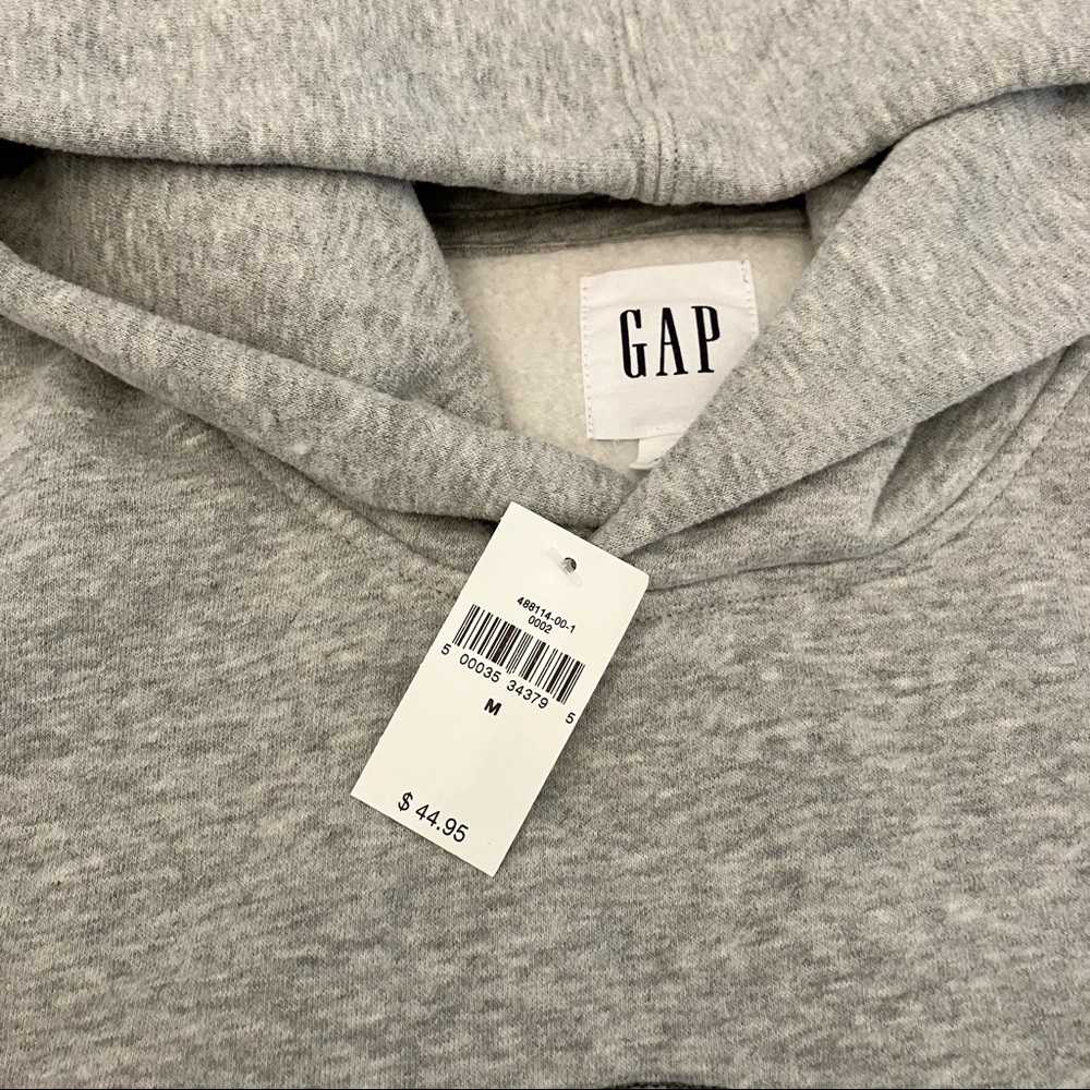 Clearance!NWT Gap Men’s heather gray hoodie with added “Drink Local” embroidery - Picture 5 of 5
